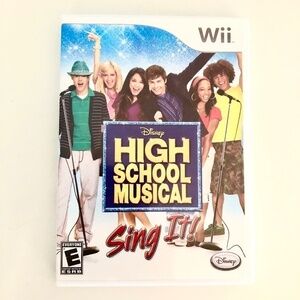High School Musical,‎ Sing It, Nintendo Wii, Game, Good Condition